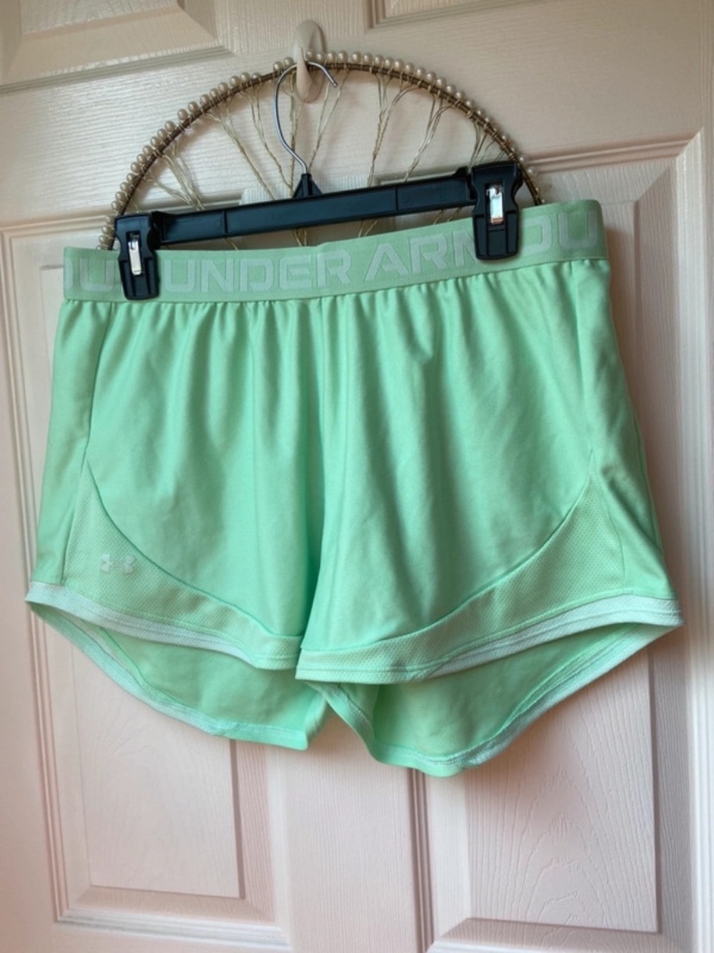 Under Armour Mint Teal Performance Shorts